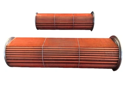 Atlas Copco Zh1800 Aletas de cobre de cobre de tube de coolero aire de petróleo de petróleo de acelera de aire.